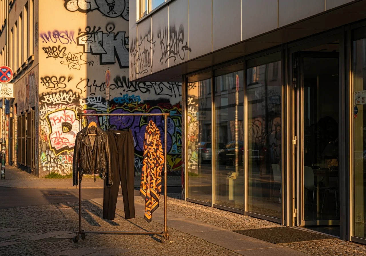Vintage editorial — Berlin